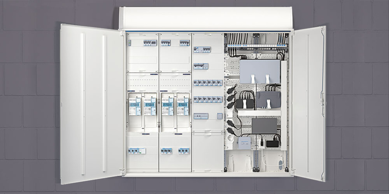 Technikzentrale bei elektrobau LKK GmbH in Halstenbek