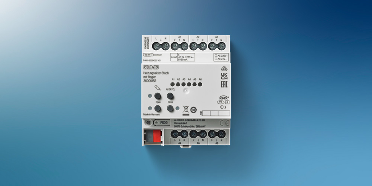 KNX Heizungsaktor 6-fach bei elektrobau LKK GmbH in Halstenbek