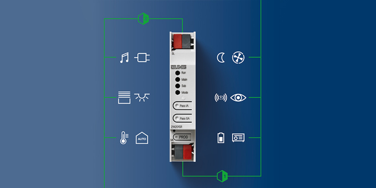 KNX Bereichs- und Linienkoppler bei elektrobau LKK GmbH in Halstenbek