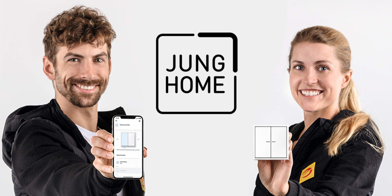 JUNG HOME bei elektrobau LKK GmbH in Halstenbek