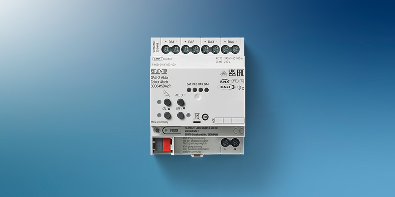 KNX DALI 2 Gateway Colour bei elektrobau LKK GmbH in Halstenbek